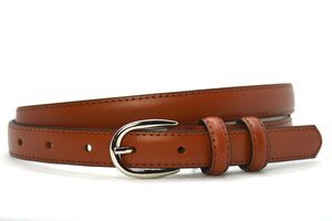 2cm smalle riem cognac 200am