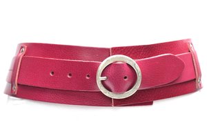 8 cm brede dames riem roze 8200