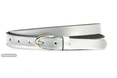 2cm kinderriem zilver zi201k
