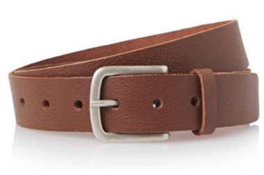 3,5 cm volnerf leren jeans riem cognac 35001