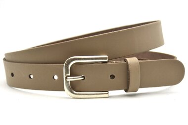 3 cm dames riem taupe 30201