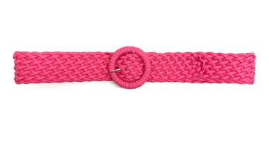 6 cm dames riem roze 6018