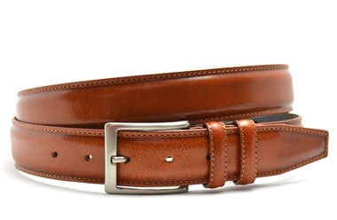 3,5 cm pantalon riem cognac 63551