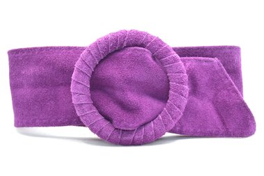 7,5 cm tailleriem paars 800048