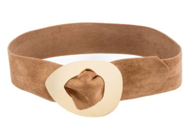 7 cm tailleriem taupe 400092