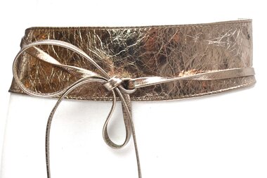 8 cm knoopriem brons 0001