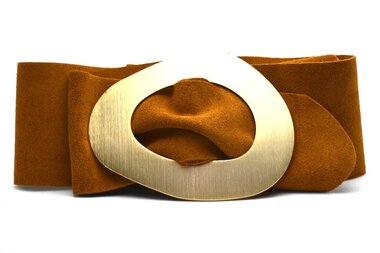 7 cm tailleriem cognac 400033