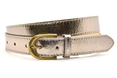 2,8 cm dames riem brons 2801