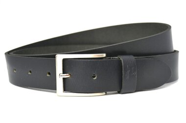 3,5 cm zwarte riem 35630