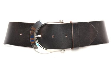 6cm brede dames riem bruin 605