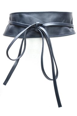 8 cm knoopriem blauw 0001