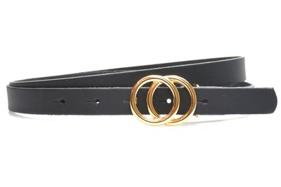 2 cm smalle Timbelt riem met ringen goud - Moderiemen.nl